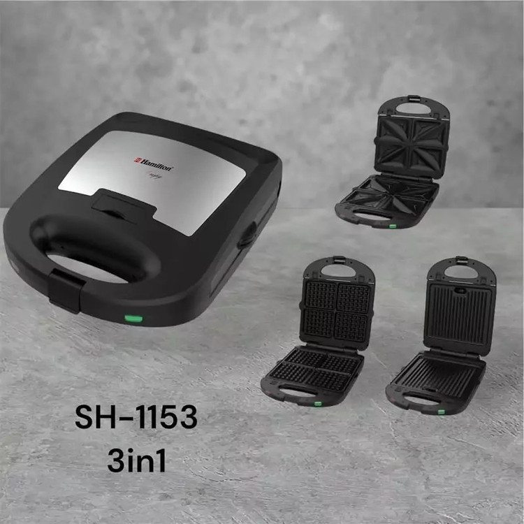 ساندویچ ساز 3 کاره همیلتون SH-1153