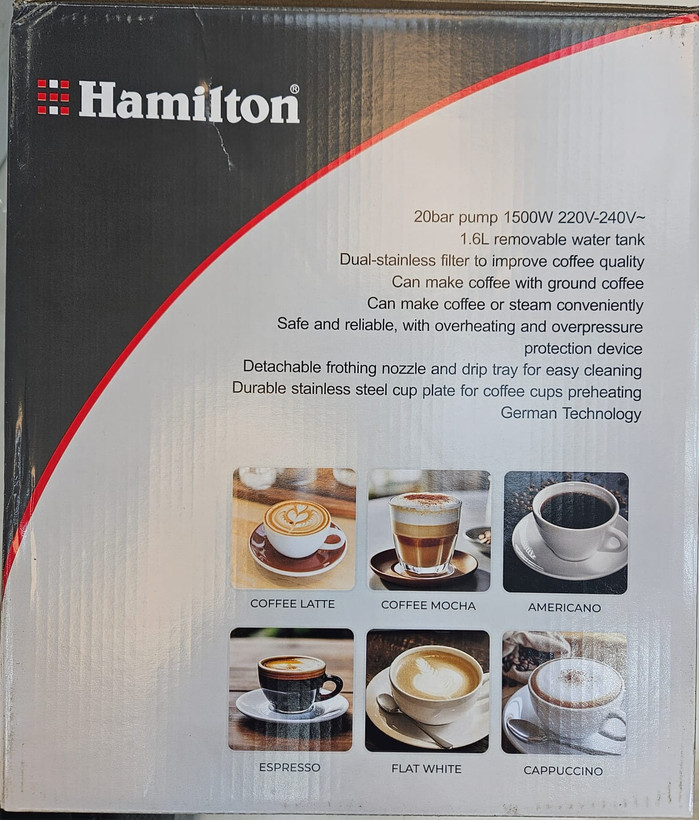 اسپرسوساز همیلتون H-3901