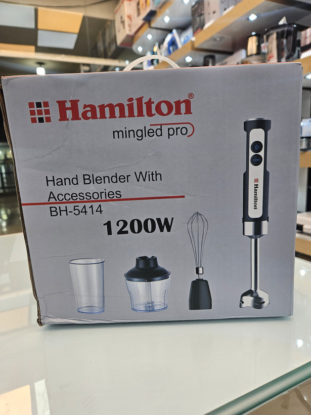 گوشت کوب برقی با خردکن و همزن همیلتون BH-5414