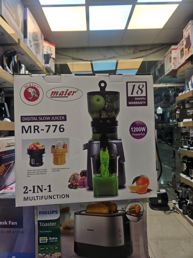 عصاره گیر و بستنی ساز مایر مدل MR-776 ساخت آلمان