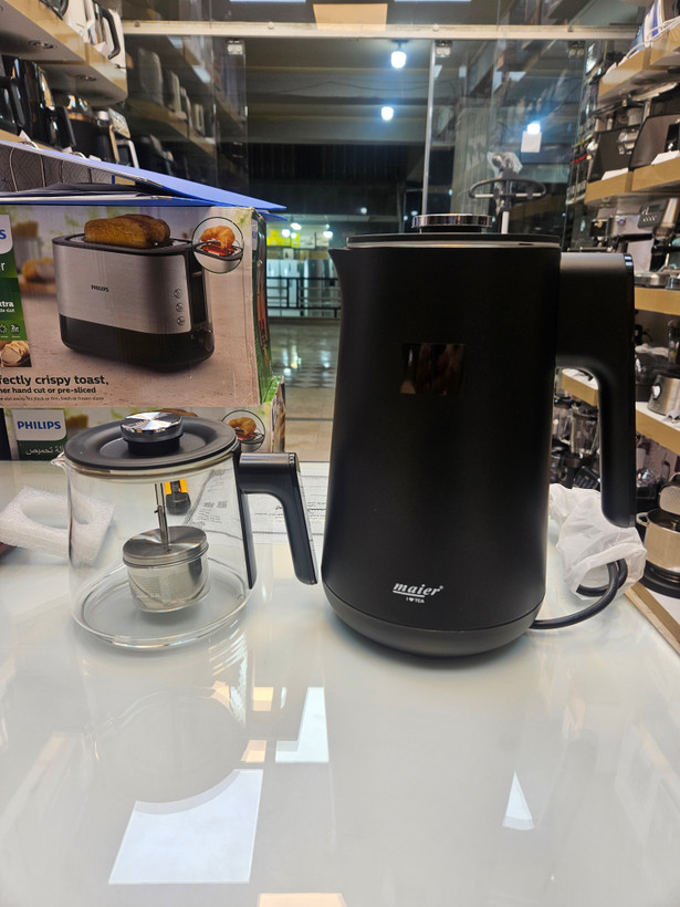 چای ساز دیجیتال مایر MR-6700 مشکی و خاکستری