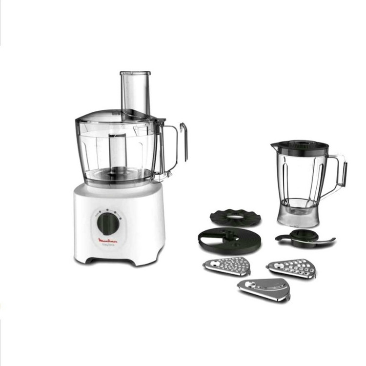 غذاساز مولینکس مدل FP2471 ظرفیت 2.4 لیتر 2 سرعته رنگ مشکی