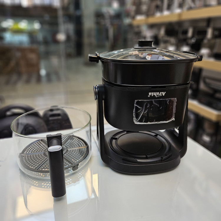 سرخ کن بدون روغن ارشیا مدل AF-8093A ظرفیت 6 لیتری
