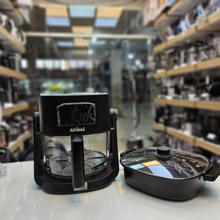 سرخ کن بدون روغن ارشیا مدل AF-8093A ظرفیت 6 لیتری