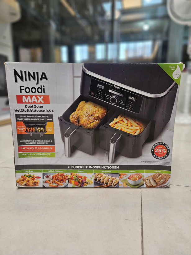 سرخ کن بدون روغن نینجا مدل AF400 ظرفیت 9.5 لیتری