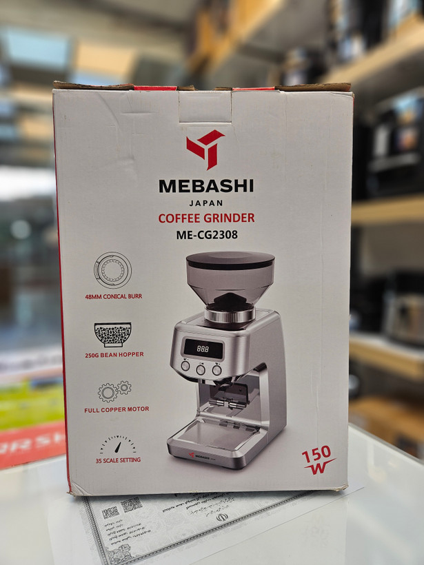 آسیاب قهوه مباشی مدل ME-CG2308 توان 180 وات